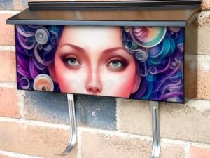 Queen of the Sea Townhouse Mailbox Cover