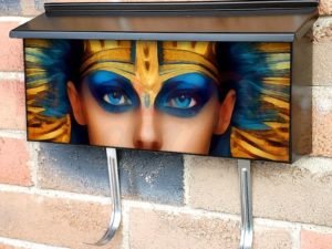 The Pharaoh's Daughter Townhouse Mailbox Cover