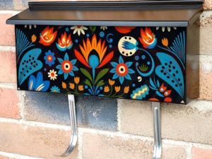 Polish Folklore Design #2 Townhouse Mailbox Cover
