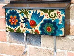 Polish Folklore Design #4 Townhouse Mailbox Cover
