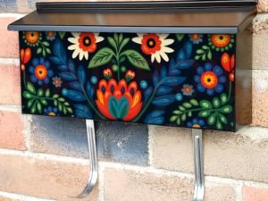 Polish Folklore Design #11 Townhouse Mailbox Cover