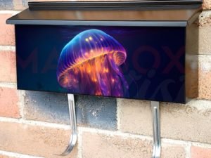 Glowing Jellyfish  Townhouse Mailbox Cover