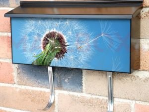 Dandelions in the Wind #2 Townhouse Mailbox Cover
