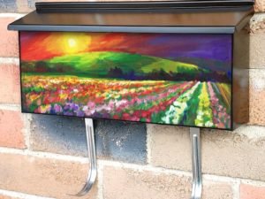 Beautiful Fantasy Landscape #2 Townhouse Mailbox Cover