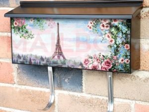 Mediterranean Garden Gate Townhouse Mailbox Cover