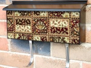 Elegant Paisley Design #4 Townhouse Mailbox Cover