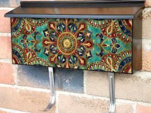 Beautiful Bohemian Mandala #4 Townhouse Mailbox Cover