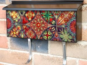 Beautiful Bohemian Mandalas Townhouse Mailbox Cover