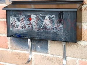 Beautiful Abstract Design #11 Townhouse Mailbox Cover