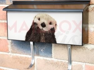 The Cutest Otter Townhouse Mailbox Cover