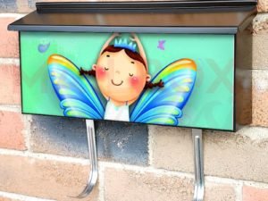 Cute Butterfly Angel Townhouse Mailbox Cover