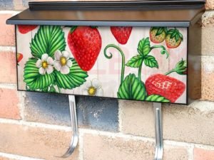 Cute Strawberry Design Townhouse Mailbox Cover