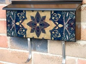 Beautiful Bohemian Mandala #3 Townhouse Mailbox Cover