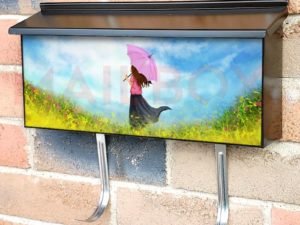 The First Day of Summer Townhouse Mailbox Cover