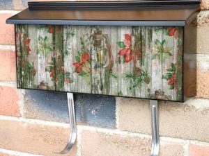 Rustic Farmhouse Design #9 Townhouse Mailbox Cover