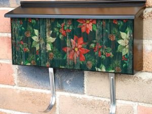 Rustic Farmhouse Design #10 Townhouse Mailbox Cover