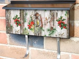 Rustic Farmhouse Design #11 Townhouse Mailbox Cover