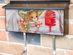 Little Bears' Letters to Santa Townhouse Mailbox Cover