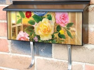 Bouquet on the Table #3 Townhouse Mailbox Cover