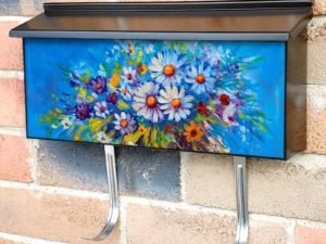 Beautiful Daisies in a Vase Townhouse Mailbox Cover