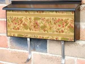 Victorian Flower Design #4 Townhouse Mailbox Cover