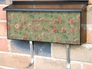 Victorian Flower Design #3 Townhouse Mailbox Cover