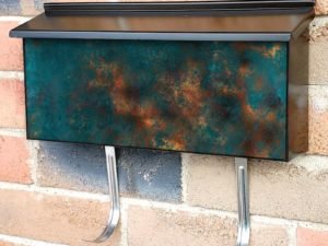 Blue Patina Design Townhouse Mailbox Cover