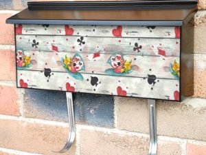 Alice in Wonderland Pattern  Townhouse Mailbox Cover