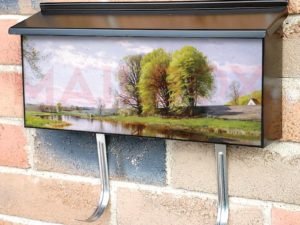 First Blush of Spring by P. M. Monsted Townhouse Mailbox Cover