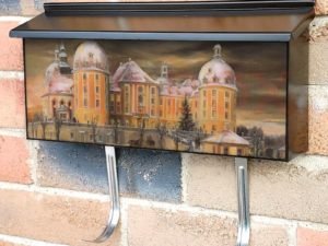 Moritzburg Castle by Bruck & Sohn Townhouse Mailbox Cover