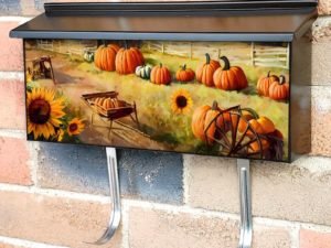 Cozy Houses on the Lake #9 Townhouse Mailbox Cover