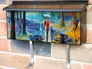 October Walk Townhouse Mailbox Cover