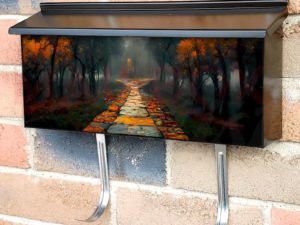 Rainy November #2 Townhouse Mailbox Cover