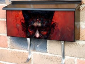 Prince of Darkness Townhouse Mailbox Cover