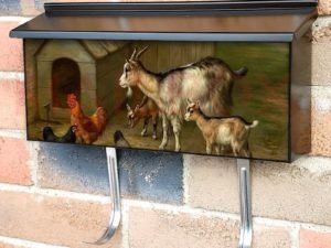 Farmyard Companions Townhouse Mailbox Cover