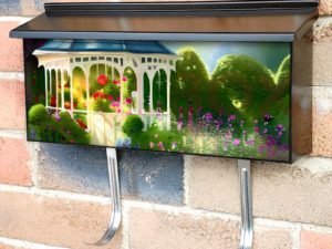 Gazebo in the Garden Townhouse Mailbox Cover