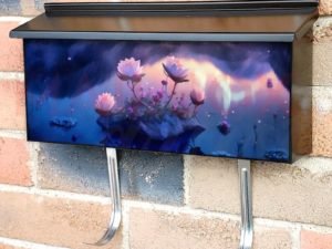 Lilies of the Lake Townhouse Mailbox Cover