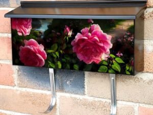 Beautiful Castle on the Hill Townhouse Mailbox Cover