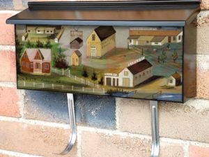 Old American Town Townhouse Mailbox Cover