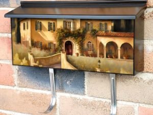 Rustic Villa in Tuscany #9 Townhouse Mailbox Cover