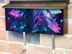 Glowing Fantasy Tree #8 Townhouse Mailbox Cover