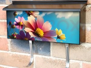 Spring Flowers in the Meadow #1 Townhouse Mailbox Cover