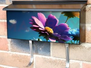 Spring Flowers in the Meadow #3 Townhouse Mailbox Cover