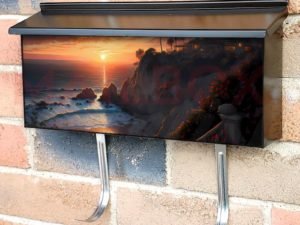 Sunset at Laguna Beach #2 Townhouse Mailbox Cover