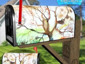 Colors of the Autumn #6 Decorative Rural Farm Mailbox Cover