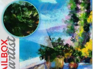 Cottage Near to the Sea Colonial Mailbox Cover