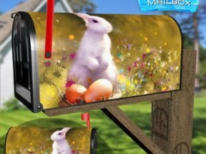 Cute Chick in Hat Decorative Rural Farm Mailbox Cover