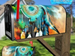 Colorful Dreamcatcher #4 Decorative Rural Farm Mailbox Cover