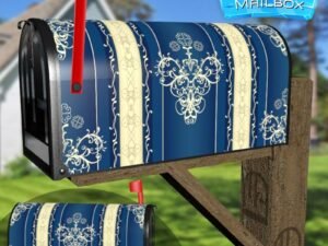 Pretty ornament Folk Design Decorative Rural Farm Mailbox Cover