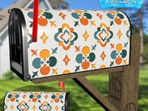 Cute Bohemian Folk Pattern Decorative Rural Farm Mailbox Cover